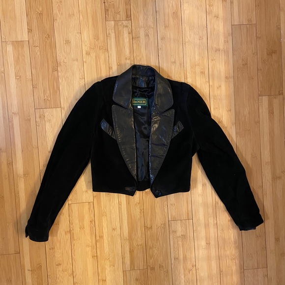 Danier Jackets & Blazers - 90s Suede and leather cropped-ish  jacket